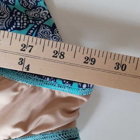 Lands End One Piece Swimsuit Tugless Tummy Control Lined Bathing Suit Womens 22 - Picture 9 of 9